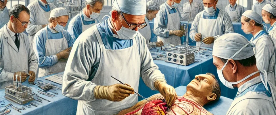 The first human heart stransplant in 1967